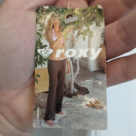 NWT Vintage Y2K Roxy Khaki Pants - Picture 4 of 6